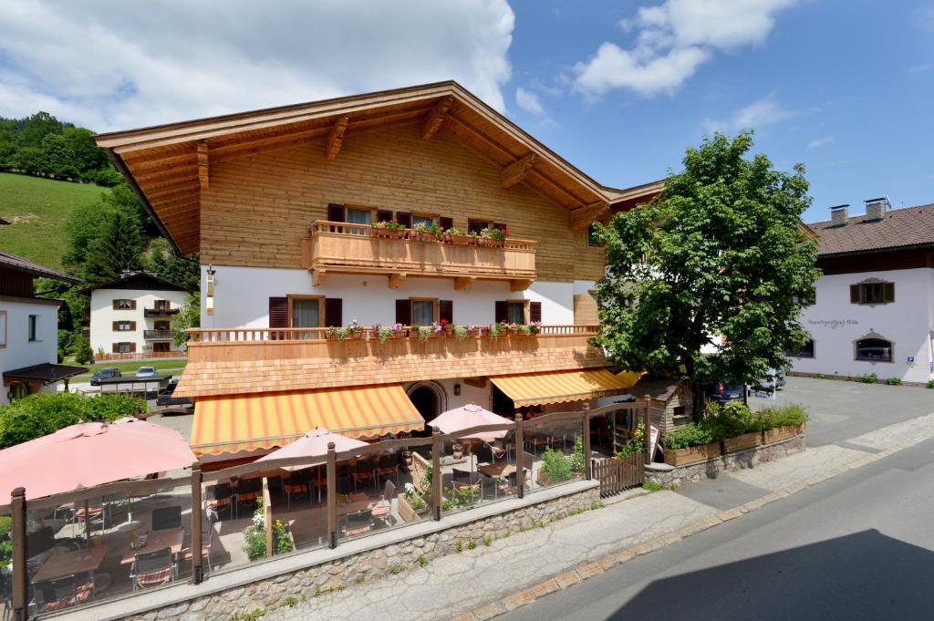 Cafe Pension Koller Brixen im Thale Exterior foto